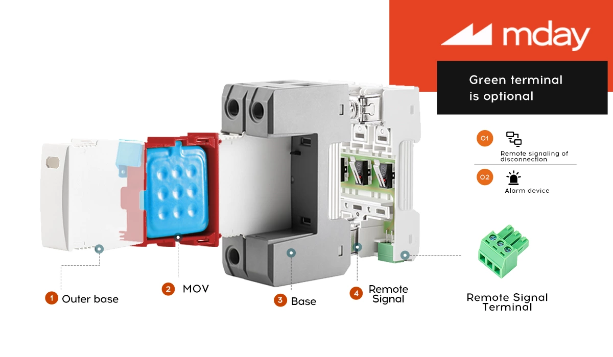 Surge Plugs Protection Voltage Protector Price Pv SPD 275V 2P