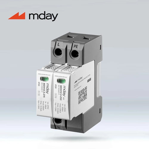 recommended surge protector Type 1 2 3 1+npe 2p MDH12.5 AC