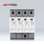 surge protector light red spark gap lightning arrester MDH12.5 AC SYSTERM 275V