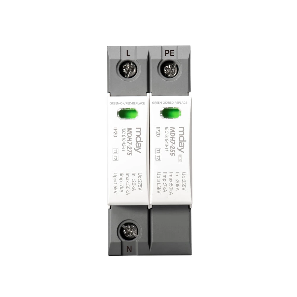MDH7-AC T1T2 1P+NPE 275V home surge protector cost