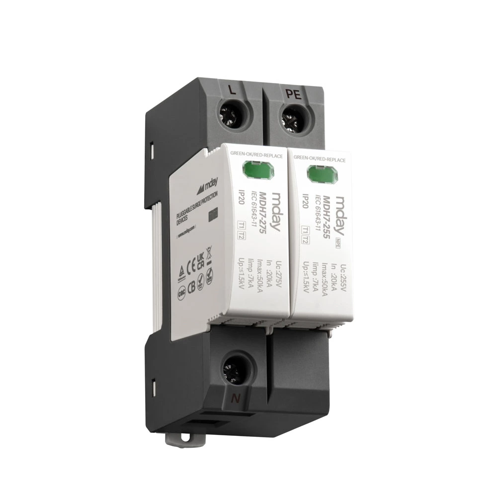 MDH7-AC T1T2 1P+NPE 275V home surge protector cost