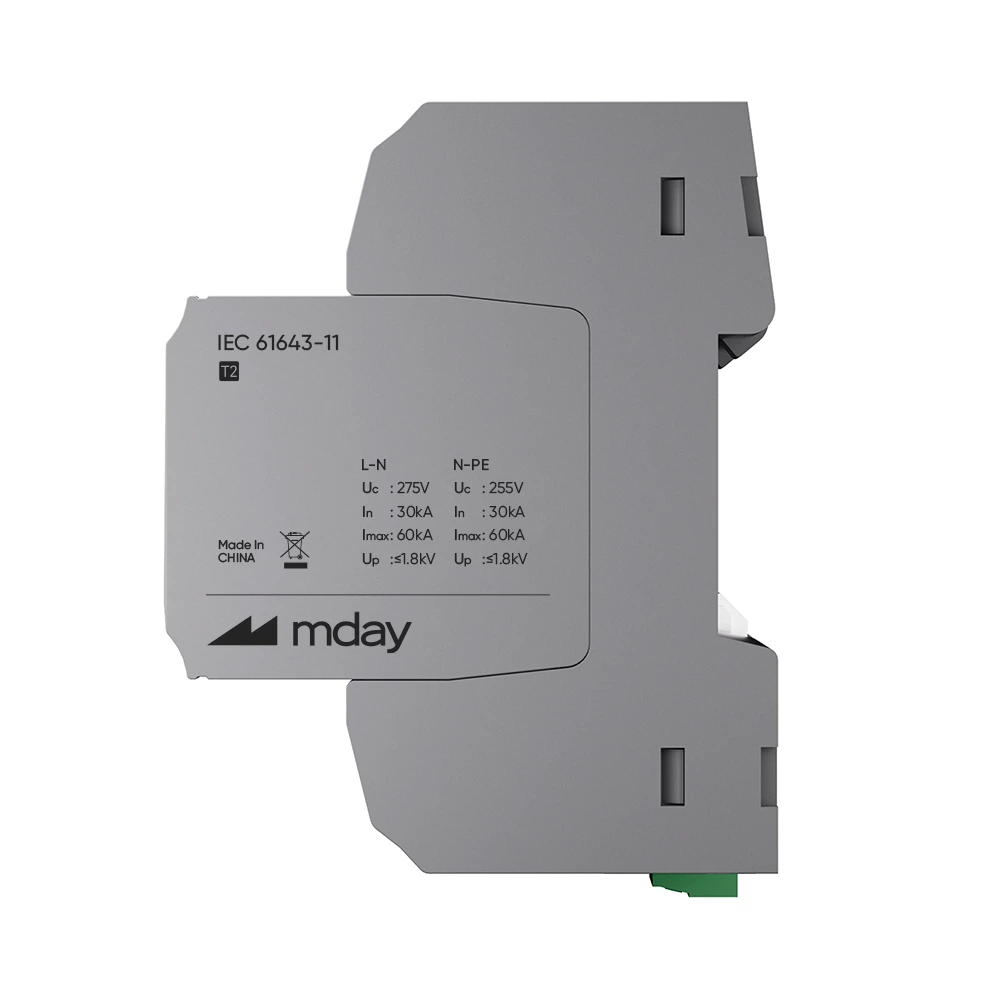 Tvss Suppressor 60ka 1p+npe Ac Type 2 TVS Surge Protection