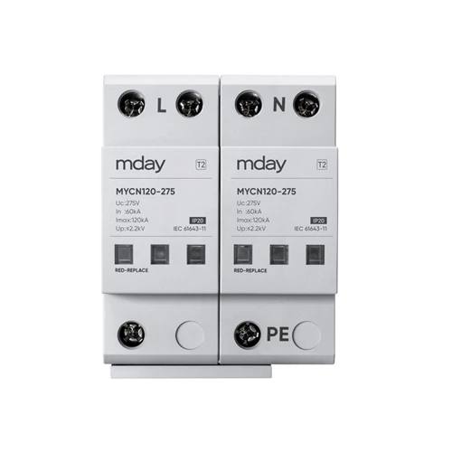 MDN120 2P Power Strip Usb Ports Spd Single Phase Best Surge Protector For Fridge