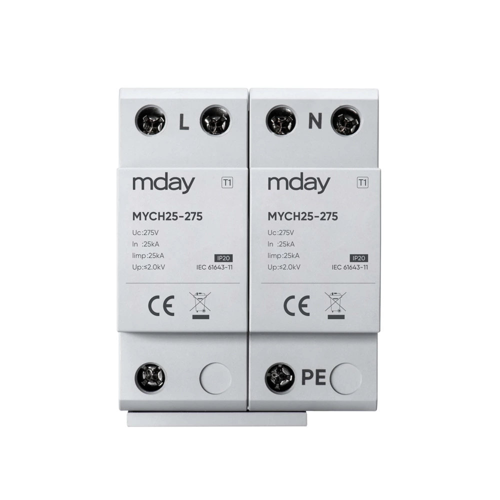 Single Phase Large Surge Protector 2p 275v 385v 440v Highest Joule Surge Protector