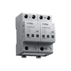 MDN120 2P Power Strip Usb Ports Spd Single Phase Best Surge Protector For Fridge