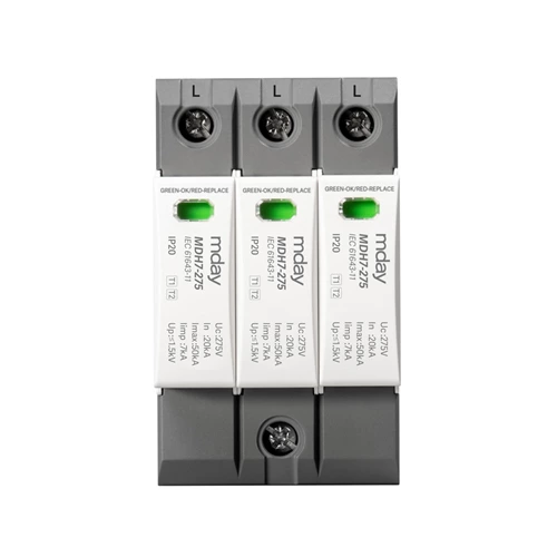 MDH7 1P 2P 3P 4P 20KA 50KA household surge lightning protector spd surge arrester lightning