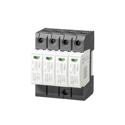 1p 2p 3p 4p 120v 275v 385v 440v T1+t2 Ac lightning surge protector for home mains surge protector