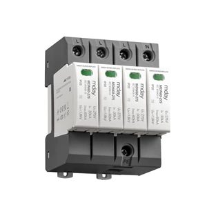 1p 2p 3p 4p 120v 275v 385v 440v T1+t2 Ac lightning surge protector for home mains surge protector