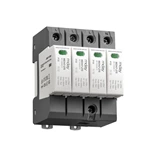 Voltage Surge Protector T1+2 385v 20ka 40ka 4p Ac Spd Lightning Surge Arrestor