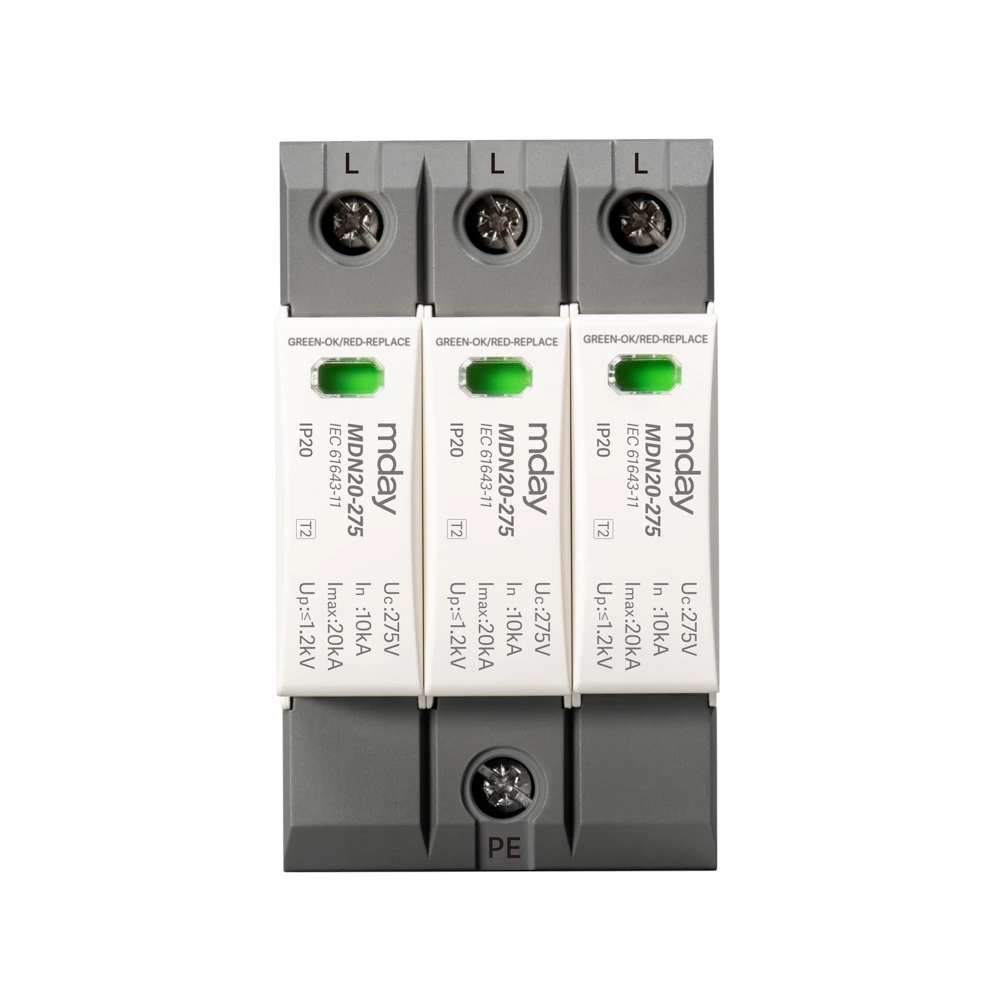 MDN20-AC 3P power outlet surge protector ac spd 3 phase