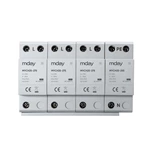 High Voltage Protection Device 440v 3p+npe Electrical Surge Protector White