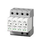 MYT40 20/40kA 3P+NPE 3+1 AC SPD System 3 Phase Power Surge at Home