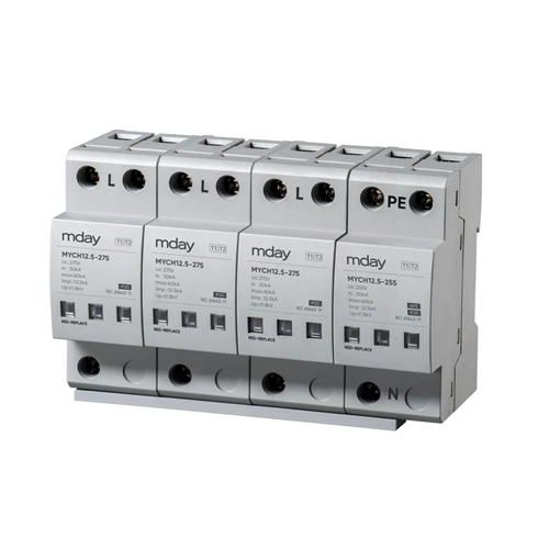 3p+npe Lmax60ka Three Phase Spike Protection Circuit 3 Phase Surge Protection Device