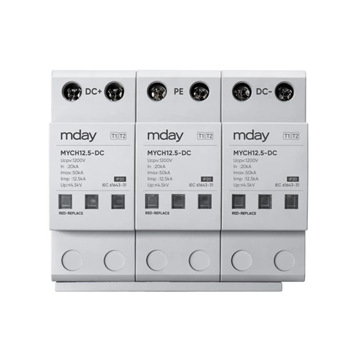 Energy Saving Surge Protector  Dc 1200v 3p Surge Protector For 200 Amp Panel