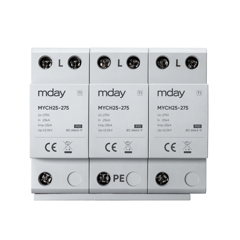 Surge Protector Large Tn System 3p T1 25ka Full House Surge Protector