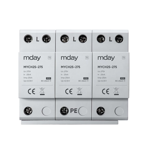 Surge Protector Large Tn System 3p T1 25ka Full House Surge Protector