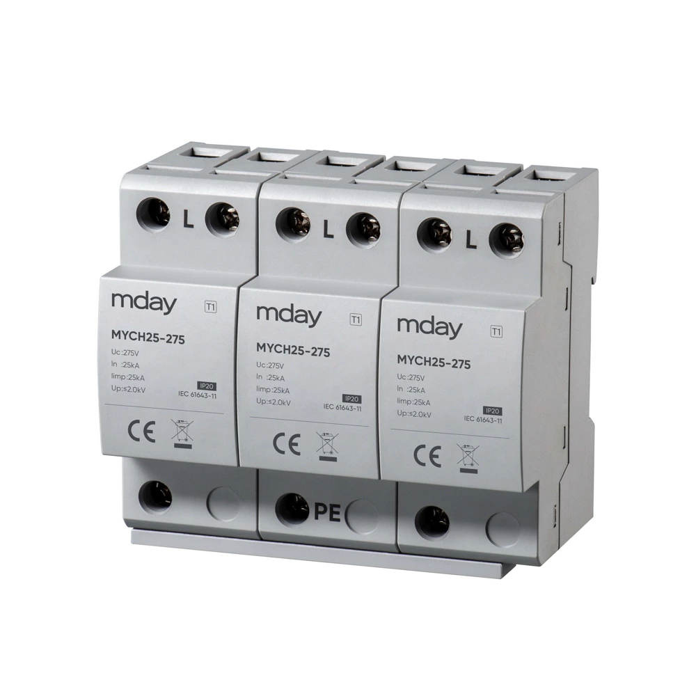 Surge Protector Large Tn System 3p T1 25ka Full House Surge Protector
