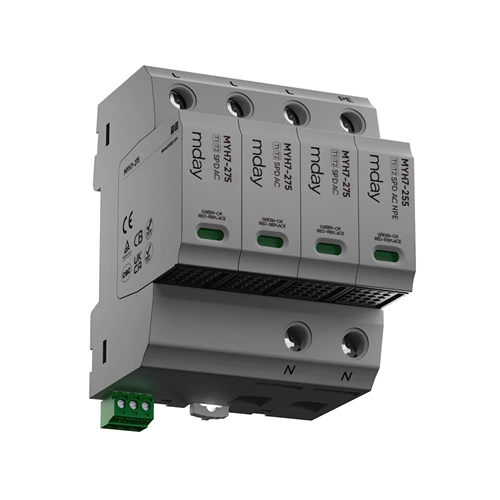 Type 1+2 50ka Power Surge Protective Device Spd AC Best Whole House Surge Protector
