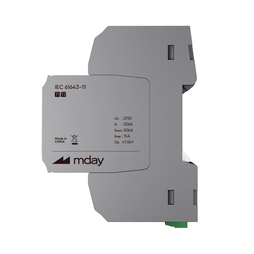 Type 1+2 50ka Power Surge Protective Device Spd AC Best Whole House Surge Protector