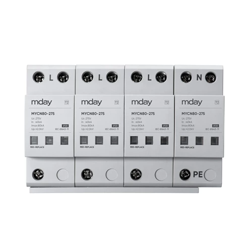 Mday T2 80ka Electrical Factory Protector Type2 House Surge Protector