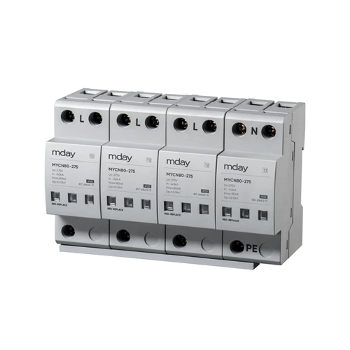 Mday T2 80ka Electrical Factory Protector Type2 House Surge Protector