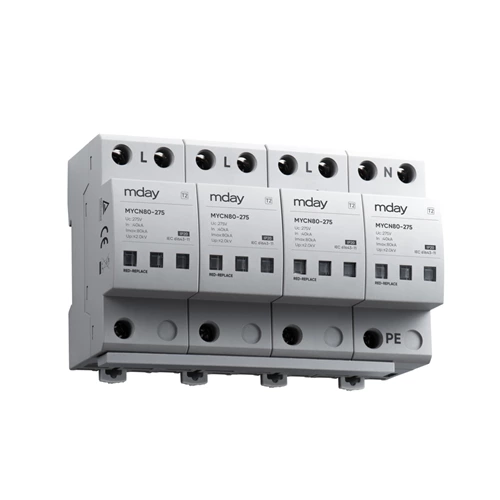 Mday T2 80ka Electrical Factory Protector Type2 House Surge Protector