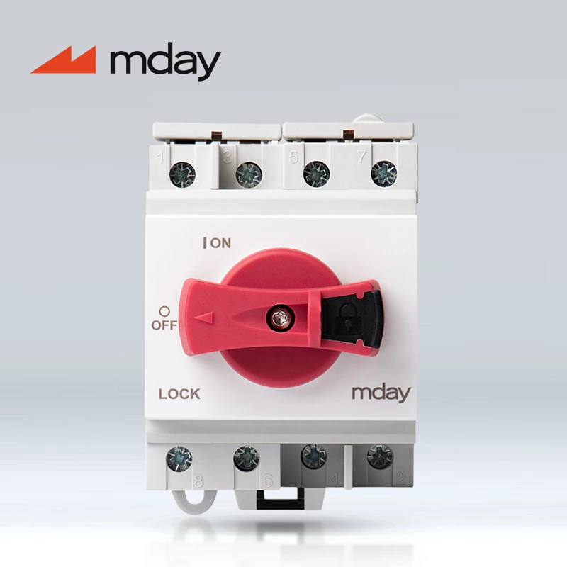 Cheaper Price Automatic Transfer Switch 16a 20a 32a Dc Isolation Mini Isolator Switch Rotary Switch