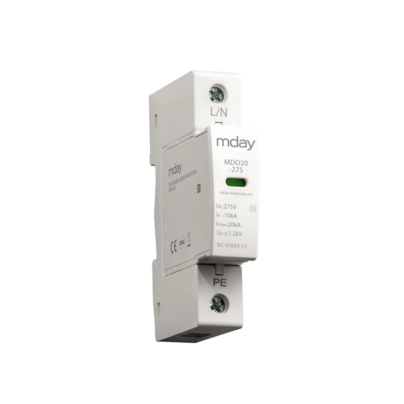 MDO40-Ac 220v Surge Protector For Air Conditioner Surge Protector For Wall Mounted Tv Type 2 20kA