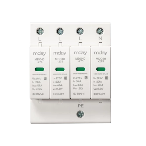 4 Pole Surge Protector With Cable Protection Type 2 275v-440v Best Home Surge Protector