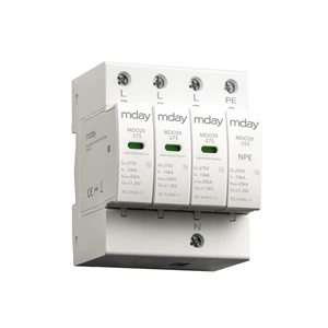 T3 3p+npe Surge Arrester Type 2+3 Surge Protection Device Module 275v Whole Home Surge Protector