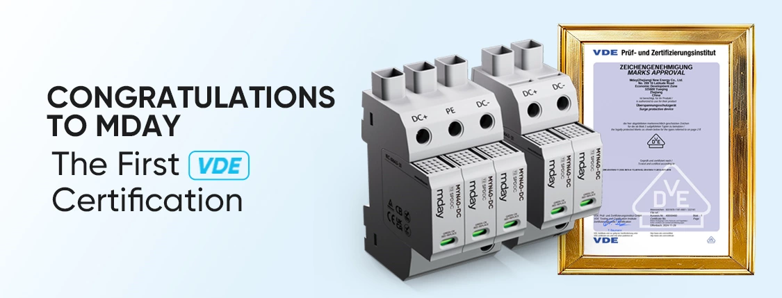 PV 500v 800v 1000v 3P Surge Protection Device LED Devices Dc SPD