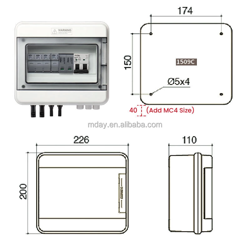 600V/1000V 2 input 1output