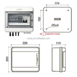 600V/1000V 2 input 1output