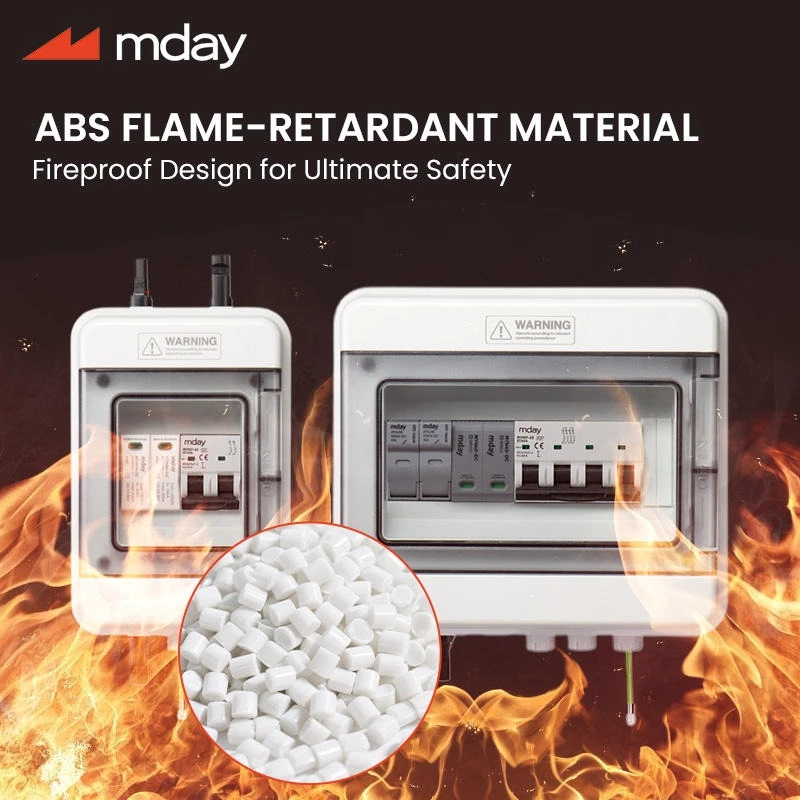 Mday 1000V 2 input 2 Output with 2p 1000V spd Waterproof PV DC Combiner Box