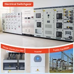 Mday AC Miniature Circuit Breakers 220V 400V Mcb 20a 32a 40a 63a Power Distribution Equipment