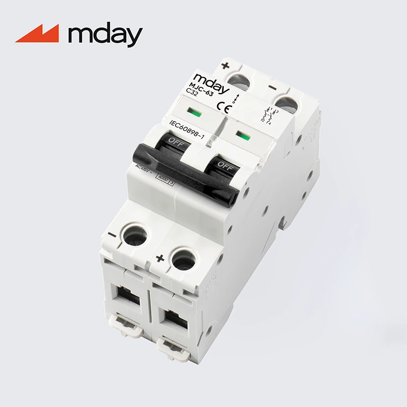 Mday AC Miniature Circuit Breakers 220V 400V Mcb 20a 32a 40a 63a Power Distribution Equipment