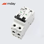 Mday AC Miniature Circuit Breakers 220V 400V Mcb 20a 32a 40a 63a Power Distribution Equipment
