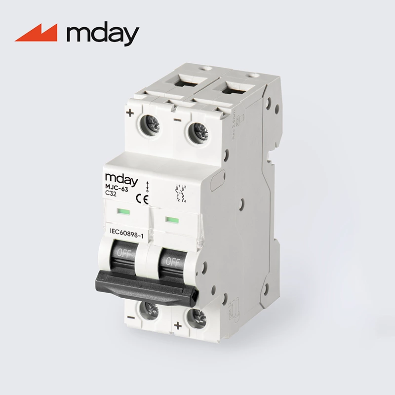 Mday AC Miniature Circuit Breakers 220V 400V Mcb 20a 32a 40a 63a Power Distribution Equipment