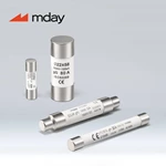 Mday Ceramic Cylindrical PV Solar Dc 1000V 6A 8A 10A 12A 15A 16A 20A 25A 30A 32A Fuse Link 10*38 for Solar PV System