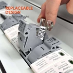 Mday Ceramic Cylindrical PV Solar Dc 1000V 6A 8A 10A 12A 15A 16A 20A 25A 30A 32A Fuse Link 10*38 for Solar PV System