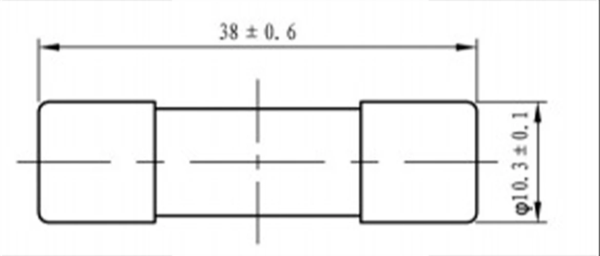 Mday Ceramic Cylindrical PV Solar Dc 1000V 6A 8A 10A 12A 15A 16A 20A 25A 30A 32A Fuse Link 10*38 for Solar PV System