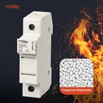 Mday MDPV-32 32A 10x38mm Solar PV System Fuse Base 1000V DC Fuse Holder for DC Combiner Box