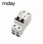 Mday AC MCB 32A 400V 2P Copper Miniature Circuit Breakers 6kA Rail Mounting Electrical Equipment