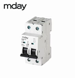Mday AC MCB 32A 400V 2P Copper Miniature Circuit Breakers 6kA Rail Mounting Electrical Equipment