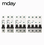 Mday AC MCB 32A 400V 2P Copper Miniature Circuit Breakers 6kA Rail Mounting Electrical Equipment
