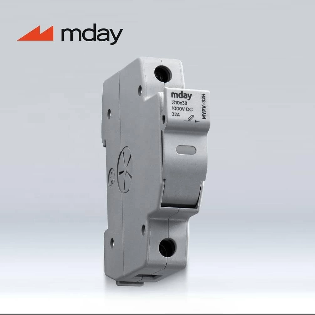 Mday High Quality Dc Circuit Breaker 2P 1-63A MCB Solar Miniature Circuit Breaker