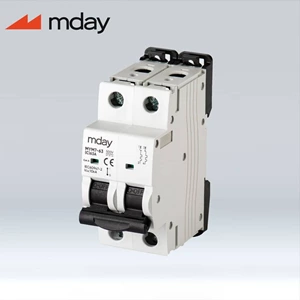 Mday High Quality Dc Circuit Breaker 2P 1-63A MCB Solar Miniature Circuit Breaker